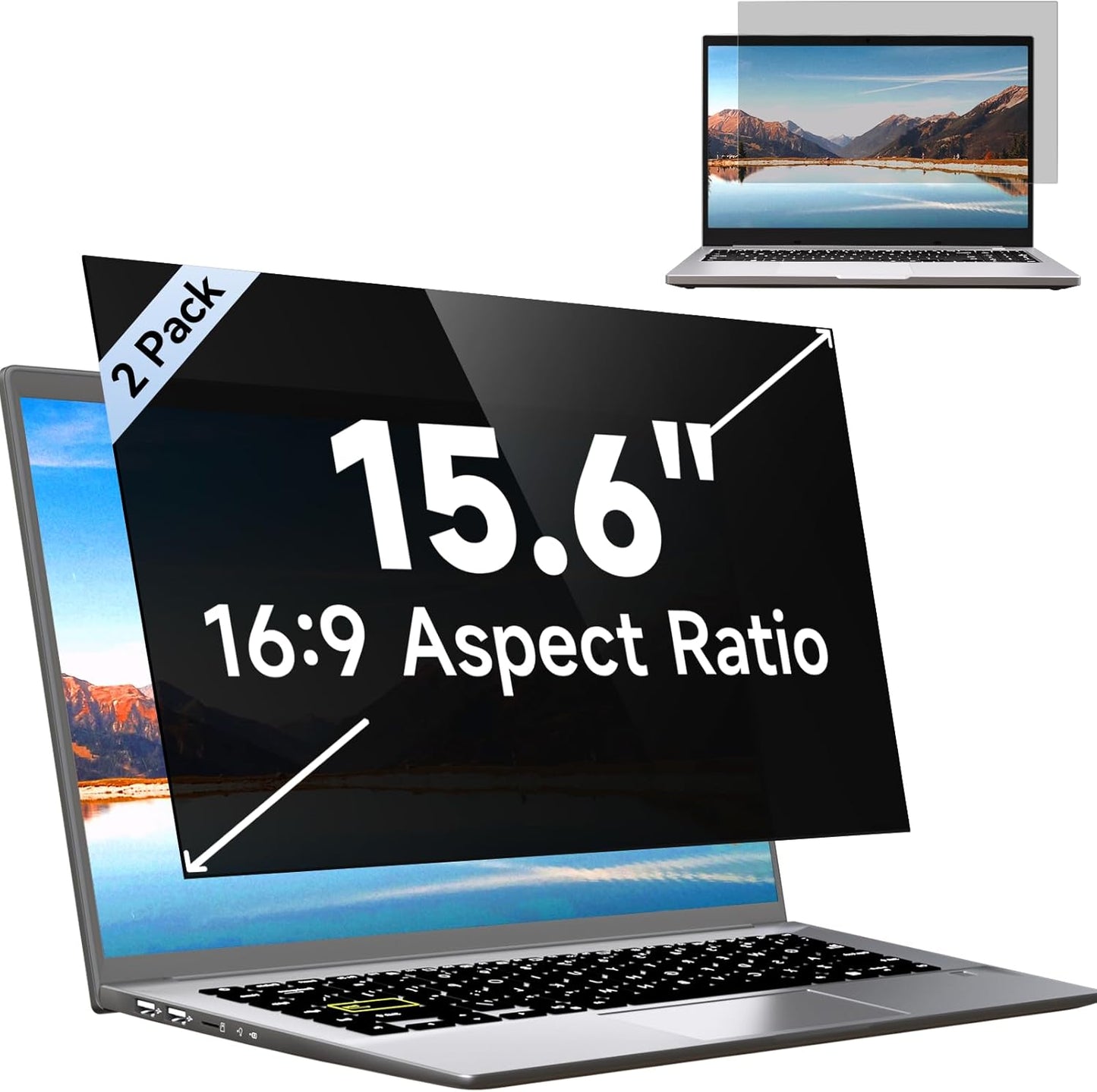 15.6 Inch Laptop Privacy Screen for Enhanced Confidentiality