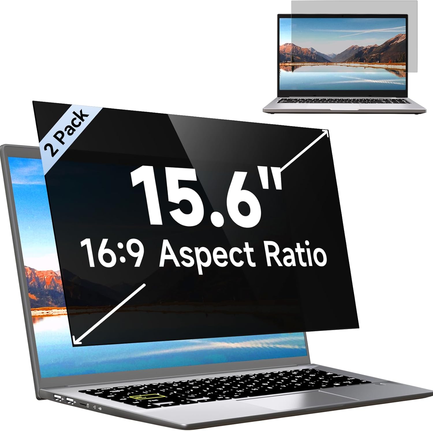 15.6 Inch Laptop Privacy Screen for Enhanced Confidentiality