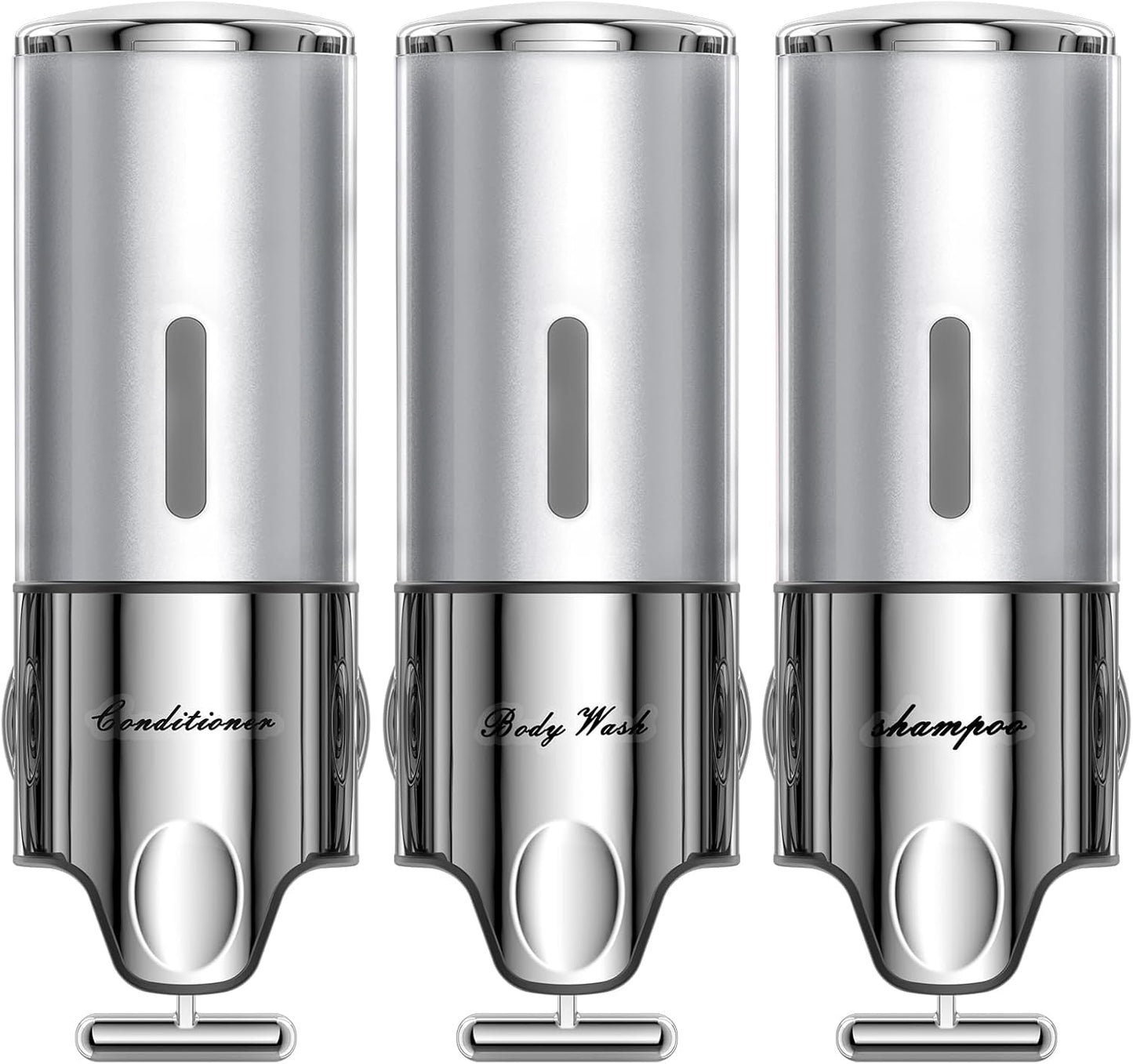 Shampoo and Conditioner Dispenser for Easy Shower Use