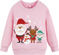 Akyzic Little Girls Cotton Sweatshirt Pullover - Warm Holiday Top