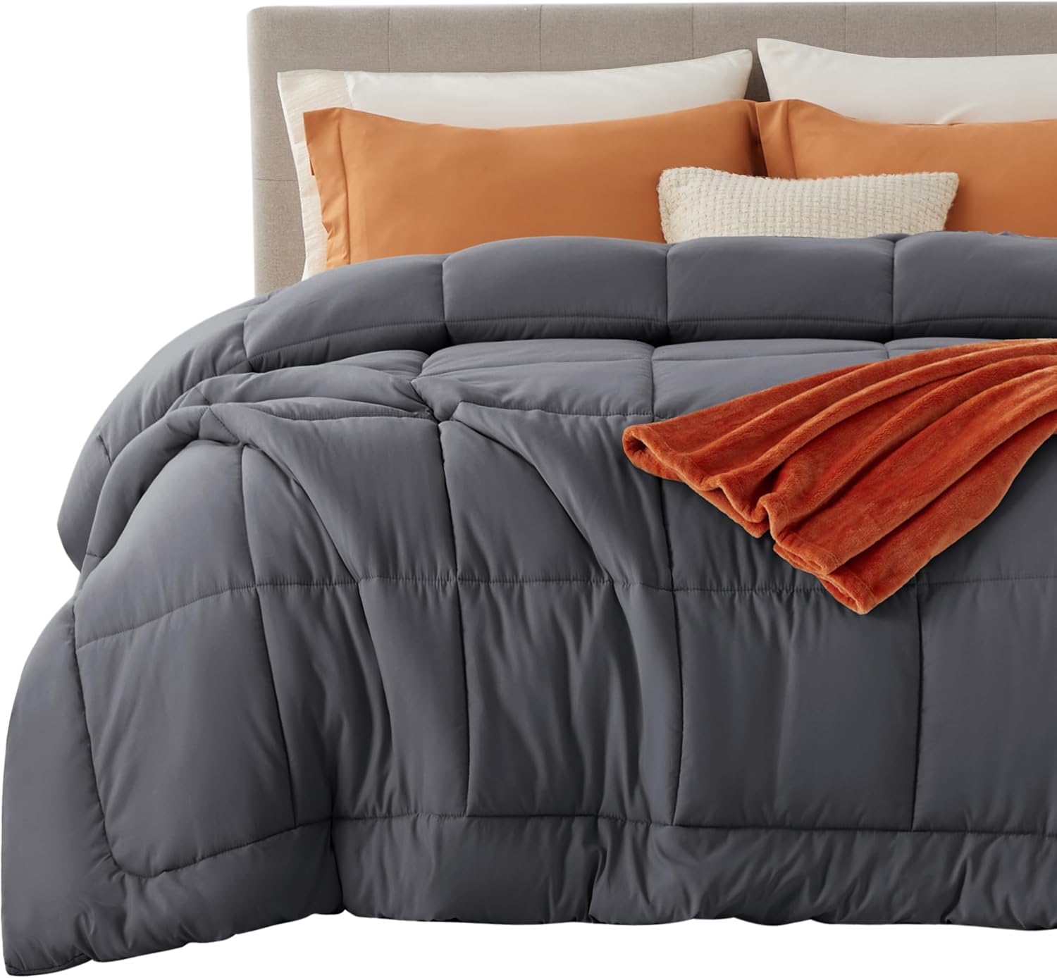Bedsure Comforter Duvet Insert - All Season Cal King Size