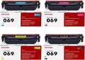 069 069H MF753Cdw 4 Pack Color Toner Cartridge Set - Reliable High