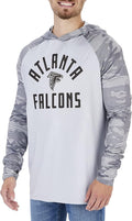 Men's Lightweight NFL Pullover Hoodie with Accent Sleeves - Small