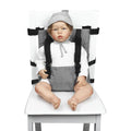 Portable Harness Seat for Baby - Foldable Fast High Chair for Dining