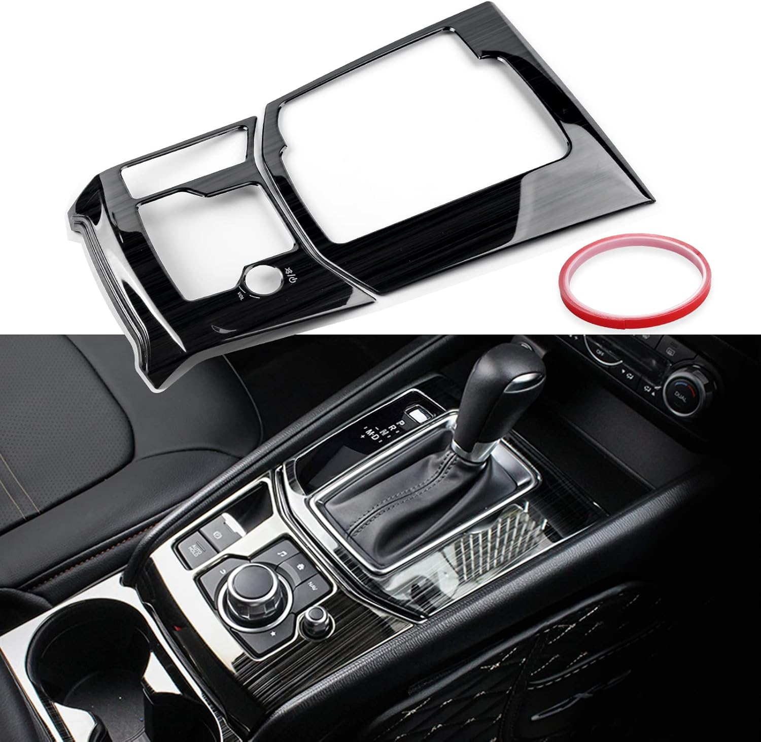 Compatible with Mazda CX-5 Gear Panel Cover Trims - Stylish Upgrade