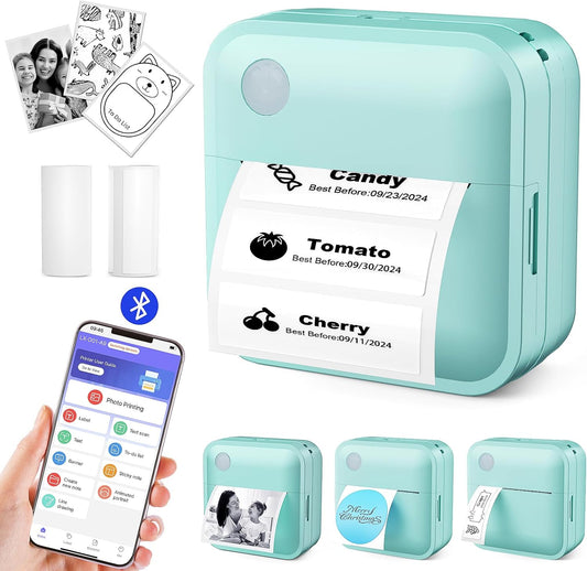 Bluetooth Thermal Label Maker - Organize Anywhere!