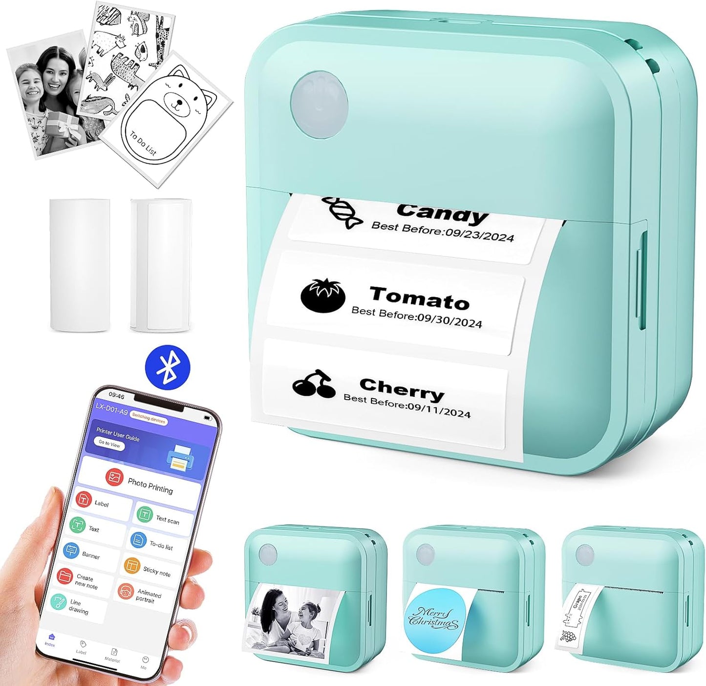 Organize Anywhere: Bluetooth Label Maker