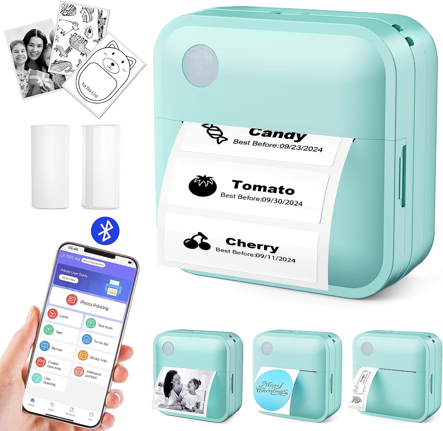 Organize Anywhere: Bluetooth Label Maker
