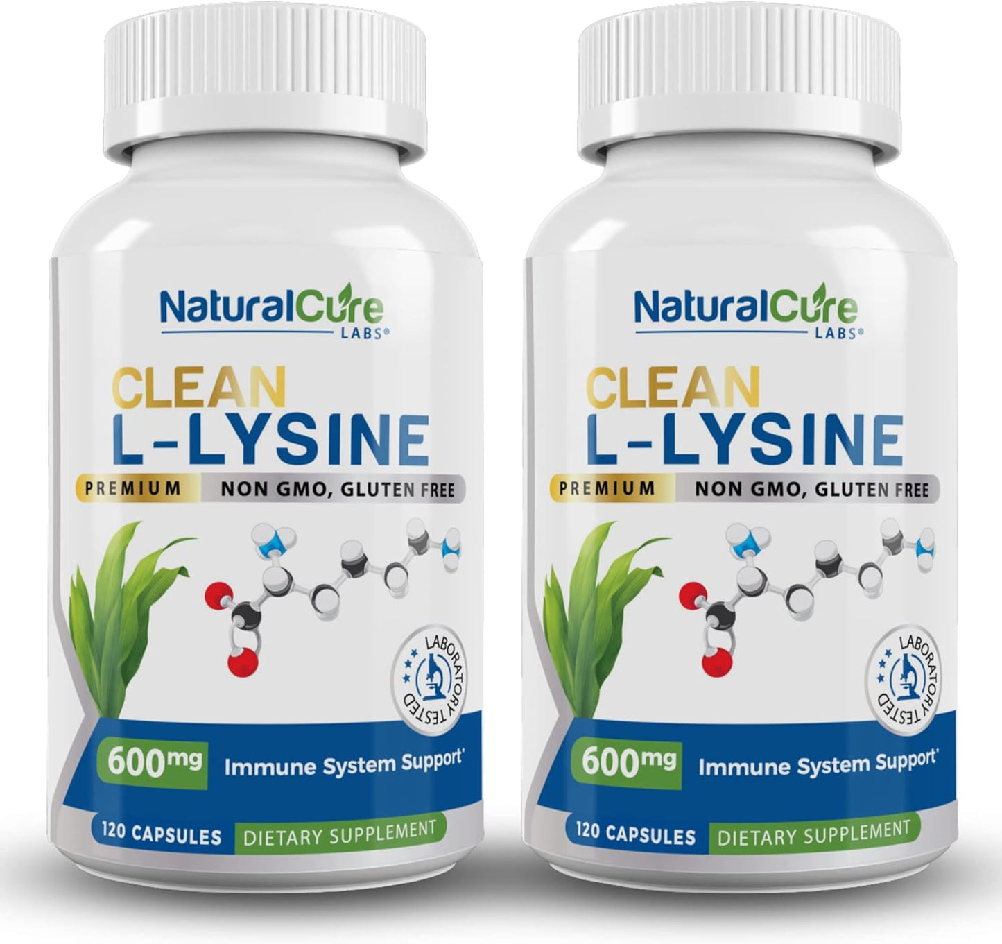 Natural Cure Labs Clean L-Lysine 600mg Vegan Capsules Review