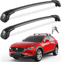 FengYu Lockable Roof Rack Cross Bars for Mazda CX-30 - 260 lbs