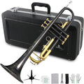 ROWELL Bb Trumpet Professional Trumpet Set for Beginner Students