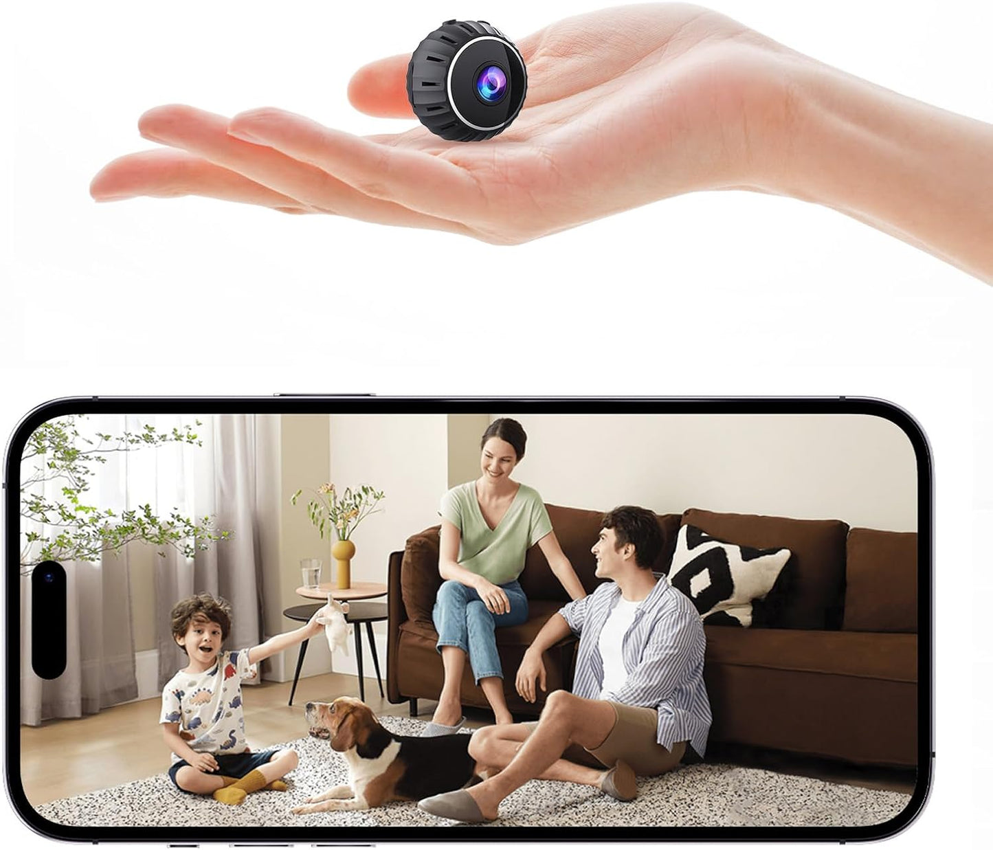 HD Mini Spy Camera - Motion Detection & Night Vision