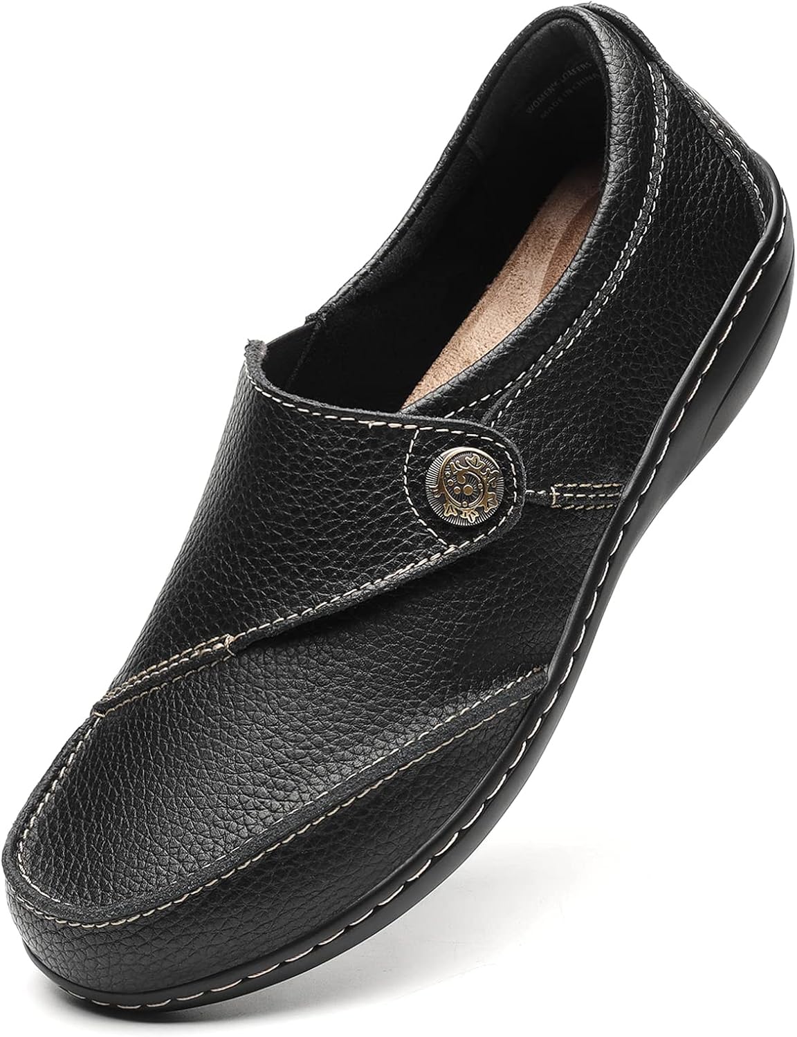Geoeleph Women's Loafers Casual Slip-Ons for Comfort Walking