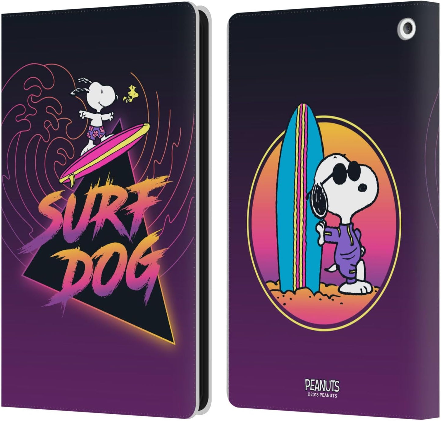 Peanuts Surf Dog Snoopy Aloha Disco Leather Wallet Case Review