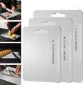 Titanium Cutting Board - 100% Pure Titanium Double-Sided Set