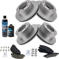 Ford Super Duty Brake Pad and Rotor Kit for Enhanced Stopping Power