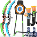 LED Bow and Arrow Set for Kids - Indoor Outdoor Fun!