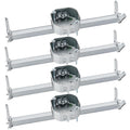 Therwen Adjustable Fan Electrical Box Brace 4 Pcs - Stable Ceiling Fan