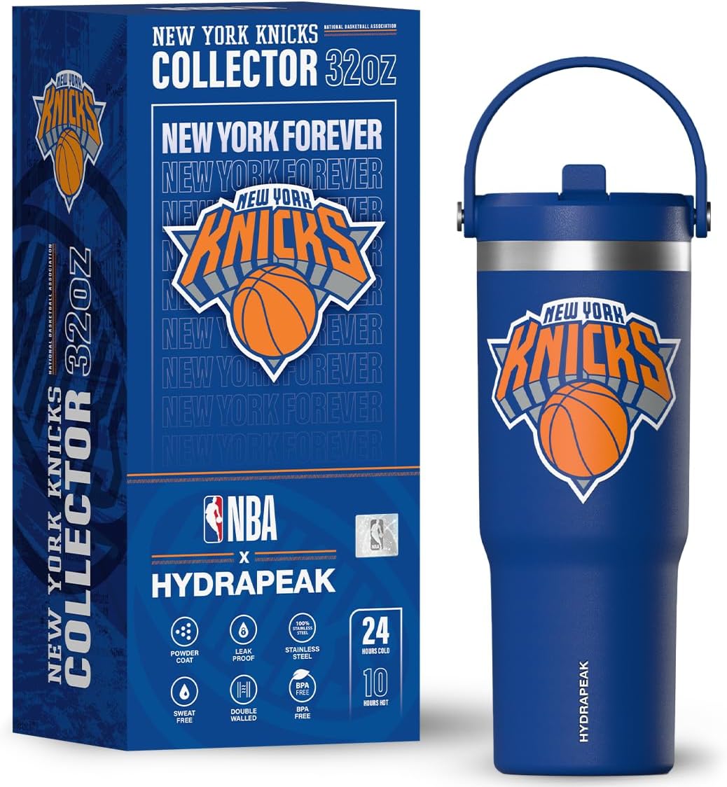Hydrapeak 32oz Nomad Stainless Steel Tumbler for Knicks Fans