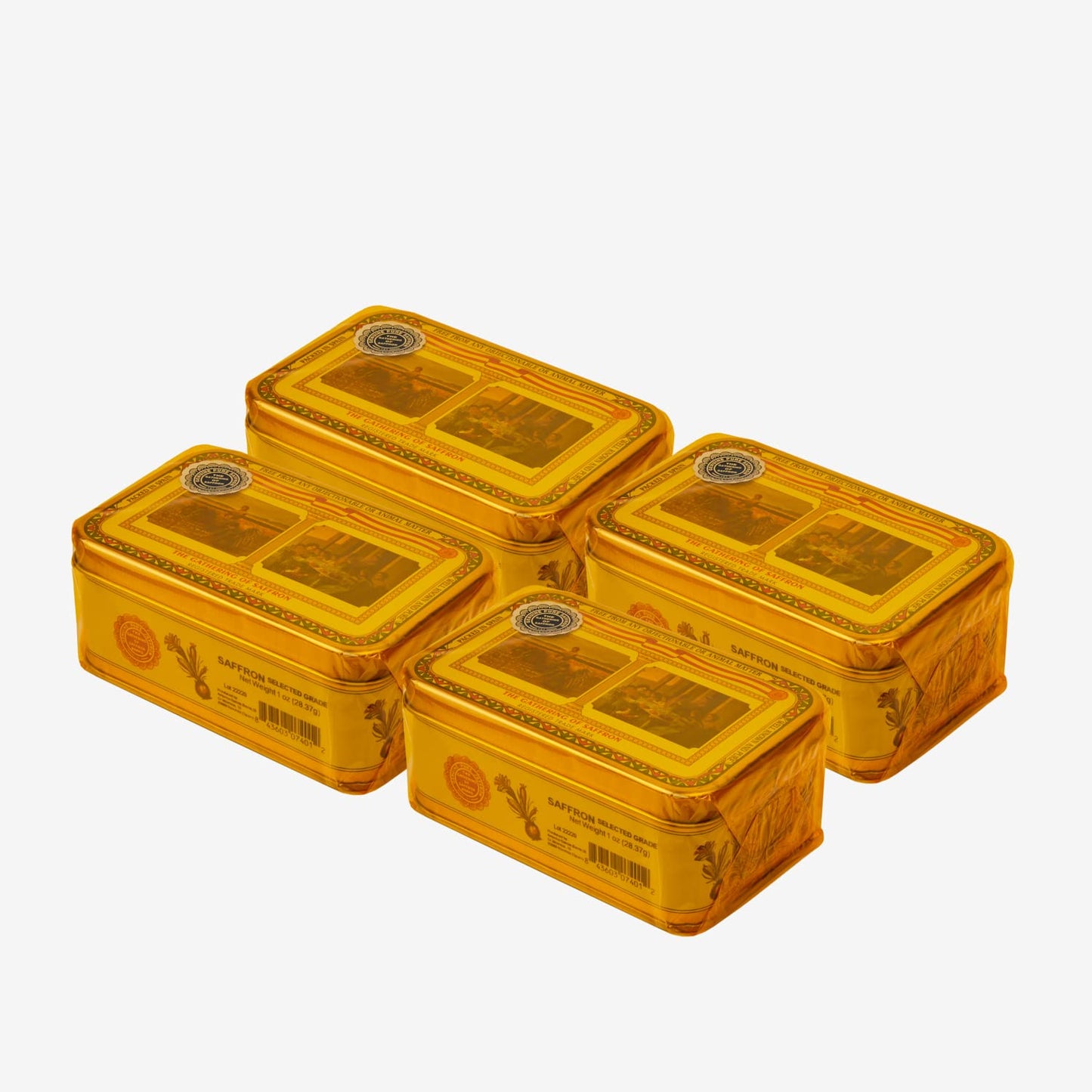 Premium Grade Saffron Threads for Culinary Uses - 1 Ounce Pack