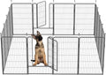 Dog Playpen 45 in High Heavy Duty Folding Exercise Fence - Portable