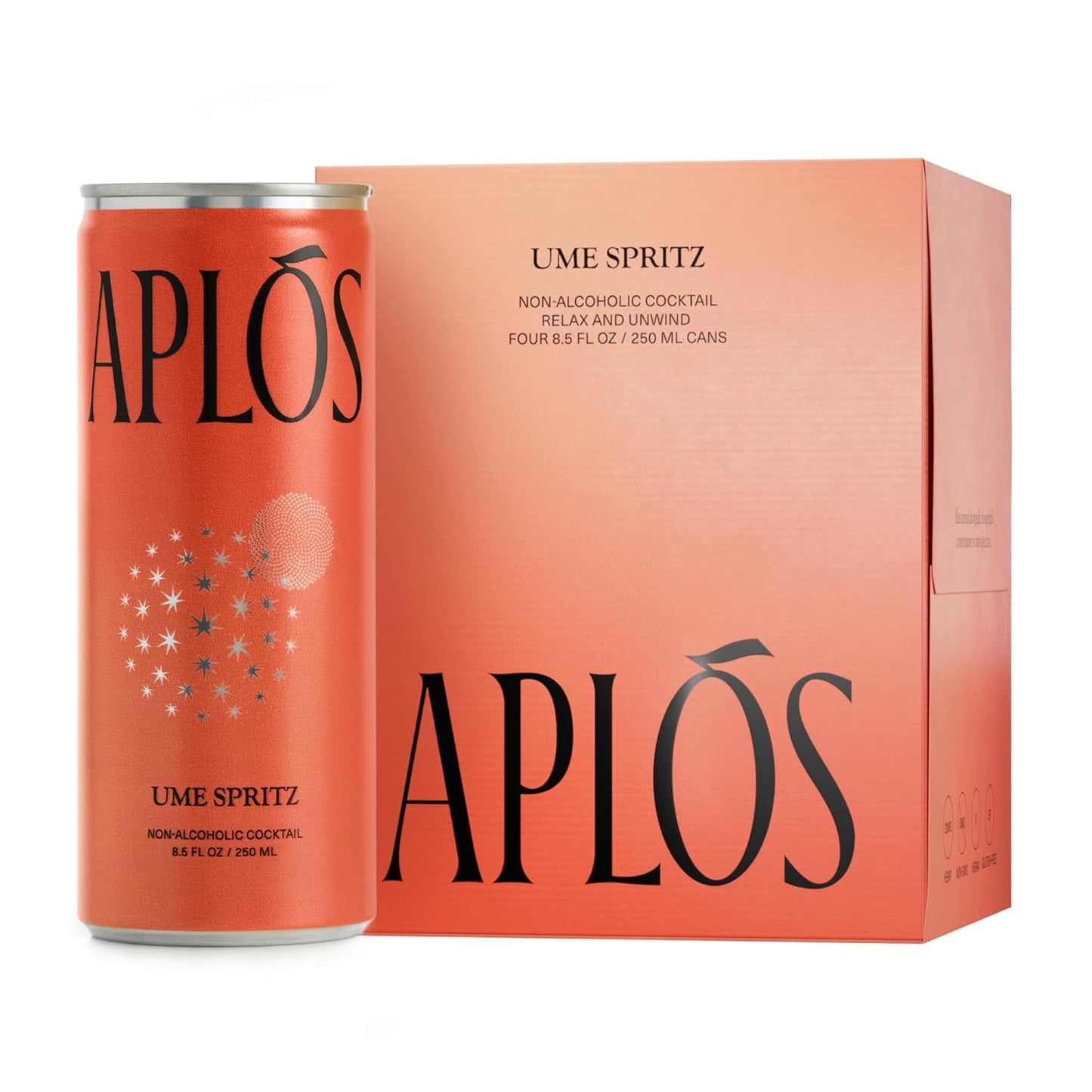 Aplos Canned Ume Spritz Cocktail for Calming & Uplifting