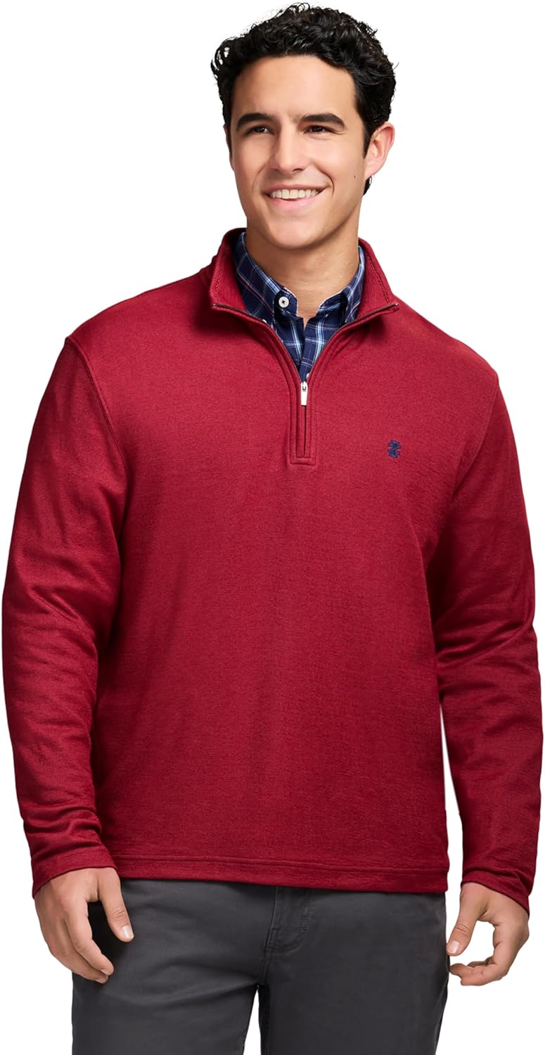 IZOD Mens Performance Comfort Quarter Zip Long Sleeve Shirt Review