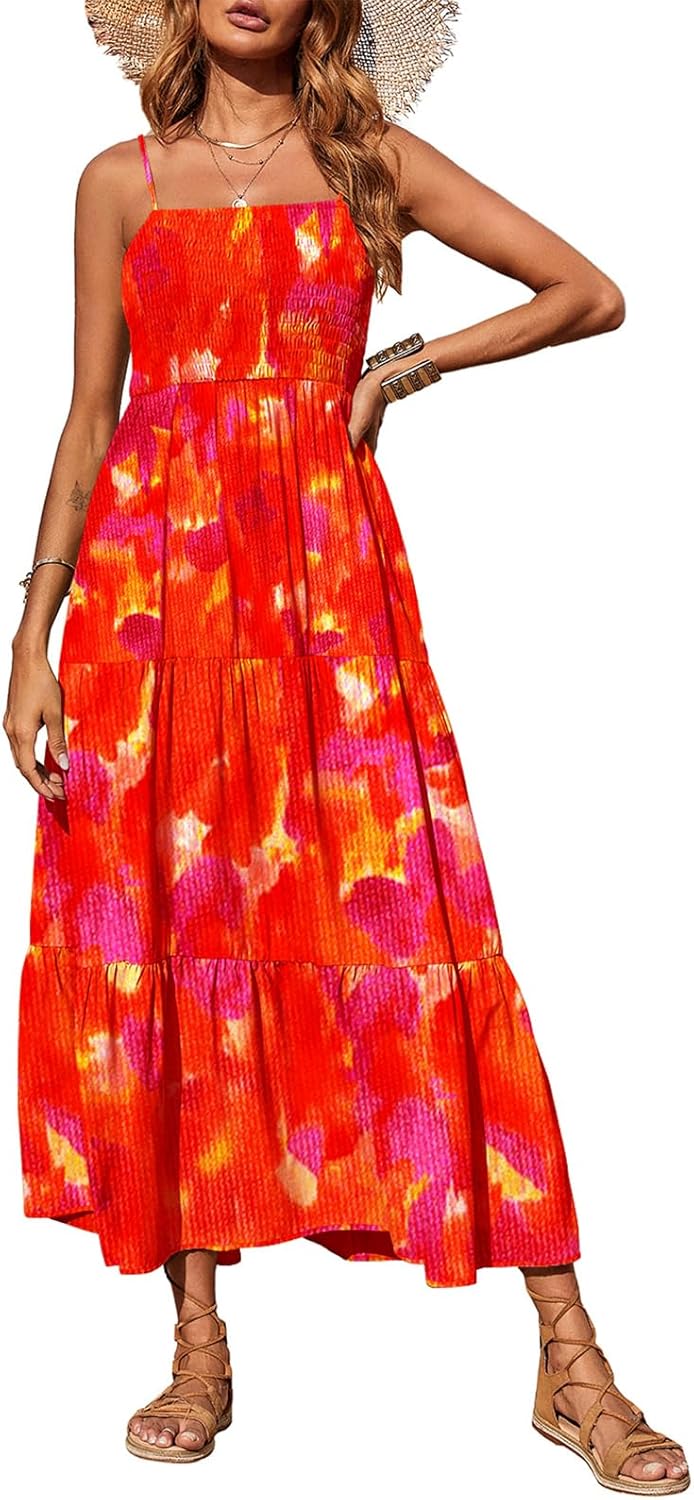 PRETTYGARDEN Women's Summer Maxi Dress for Casual Beach Wear