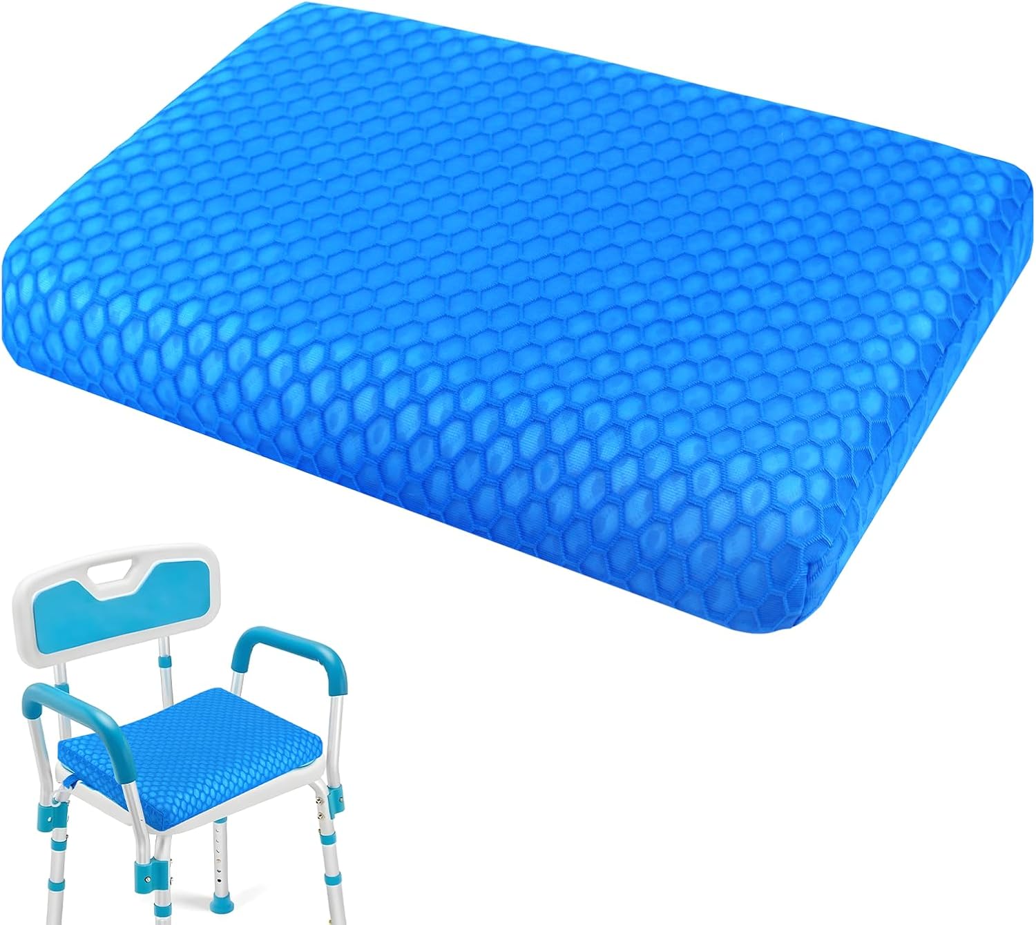 Slip-Resistant Shower Seat Cushion for Elderly