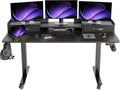 YDN Standing Desk with Drawers, 63 in Adjustable Electric