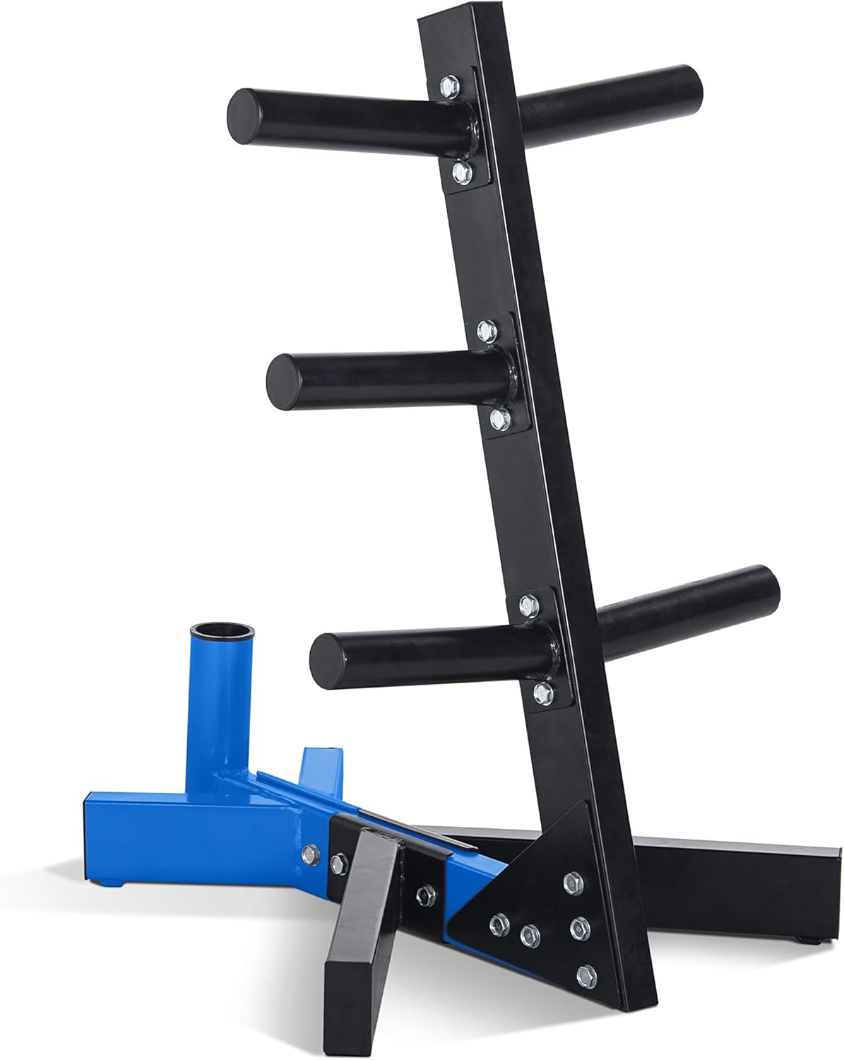 CAP Barbell Olympic Plate Tree Storage Rack for Home Gym
