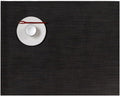 Chilewich Mini Basketweave Placemats in Espresso - Set of 4
