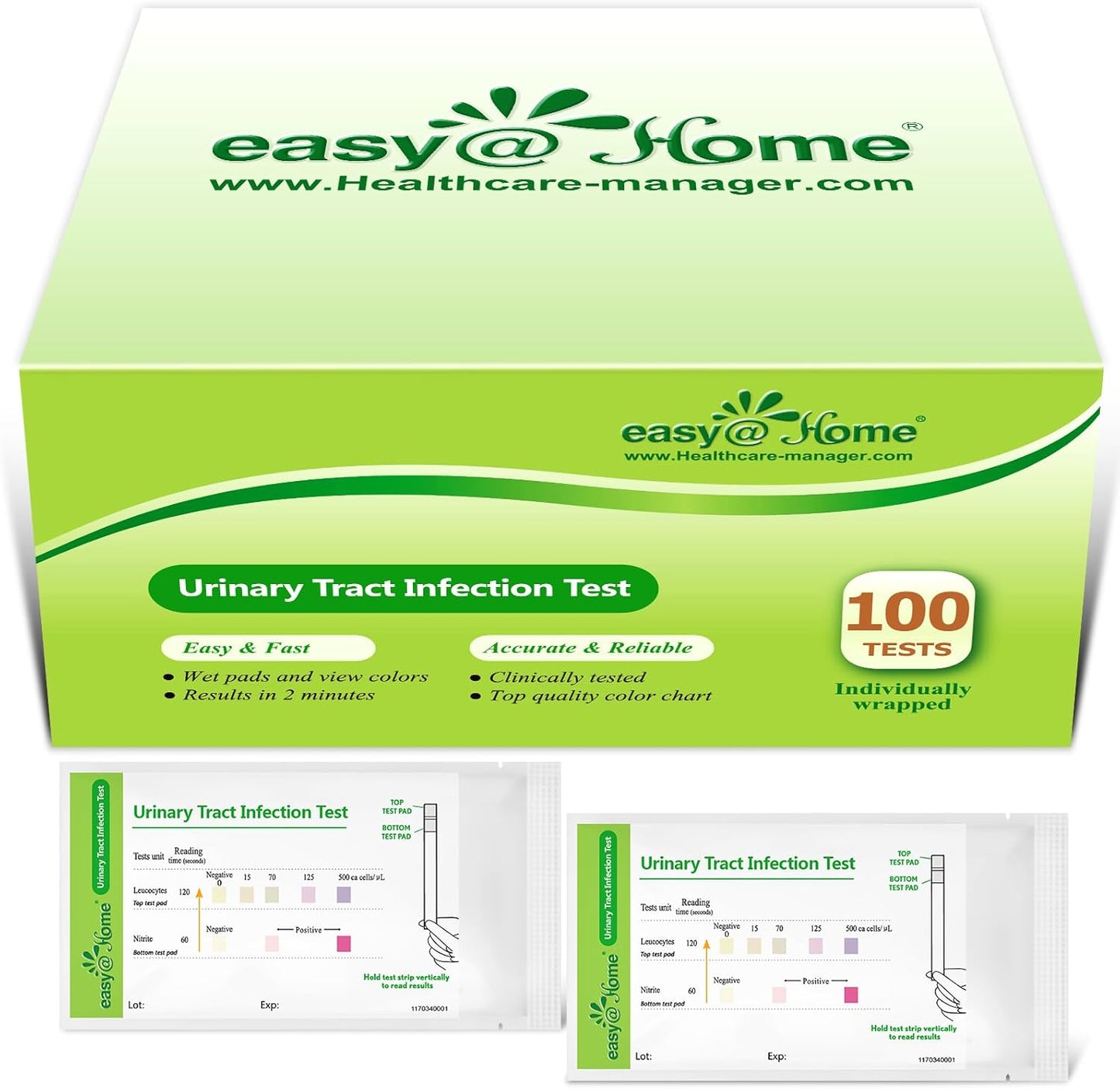 Easy@Home UTI Urine Testing Kit for Accurate Results
