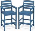 Oversize Adirondack Bar Chairs Set of 2 for Outdoor Relaxation