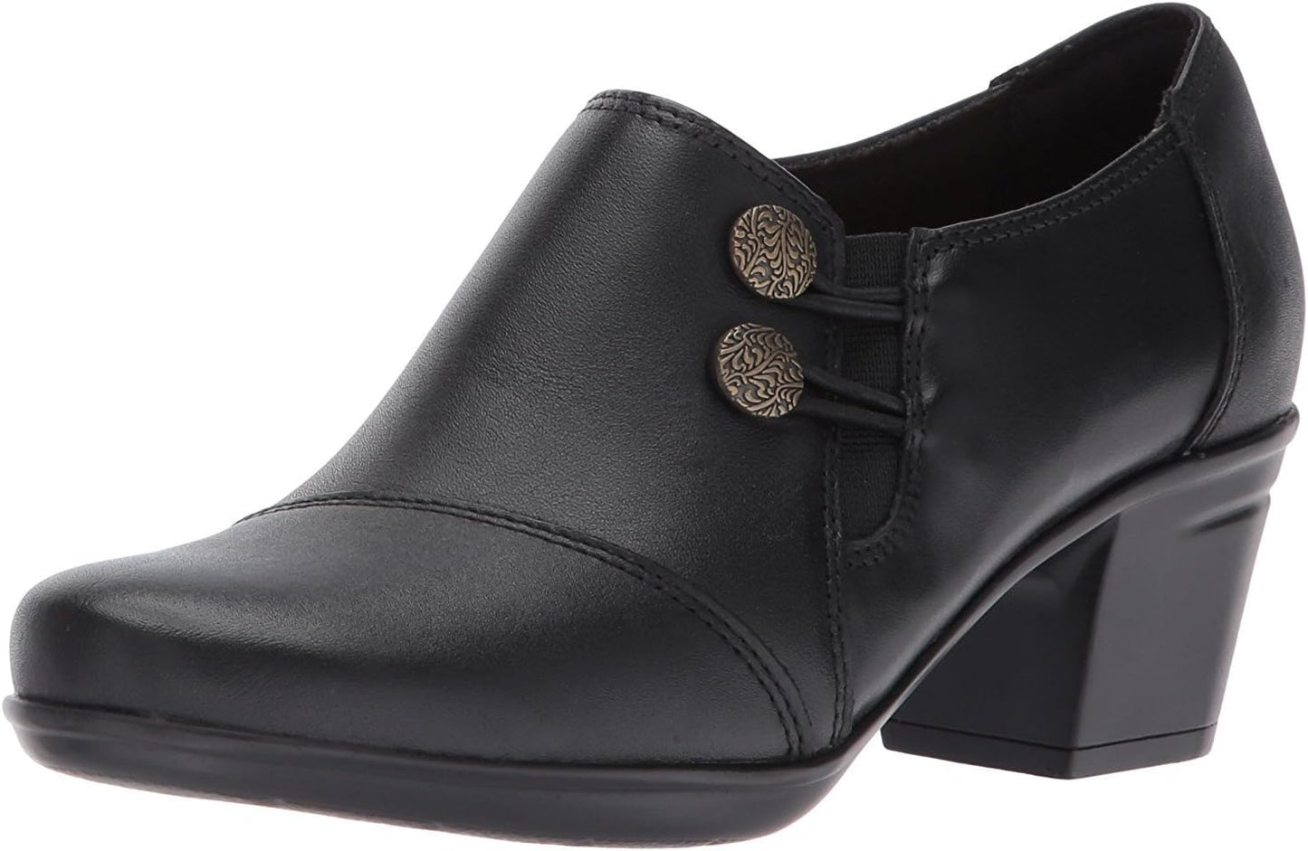 Clarks Women's Emslie Warren Zipper Ankle Boot for Comfort