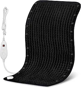 Snailax Heating Pad for Back Pain Relief with 6 Settings
