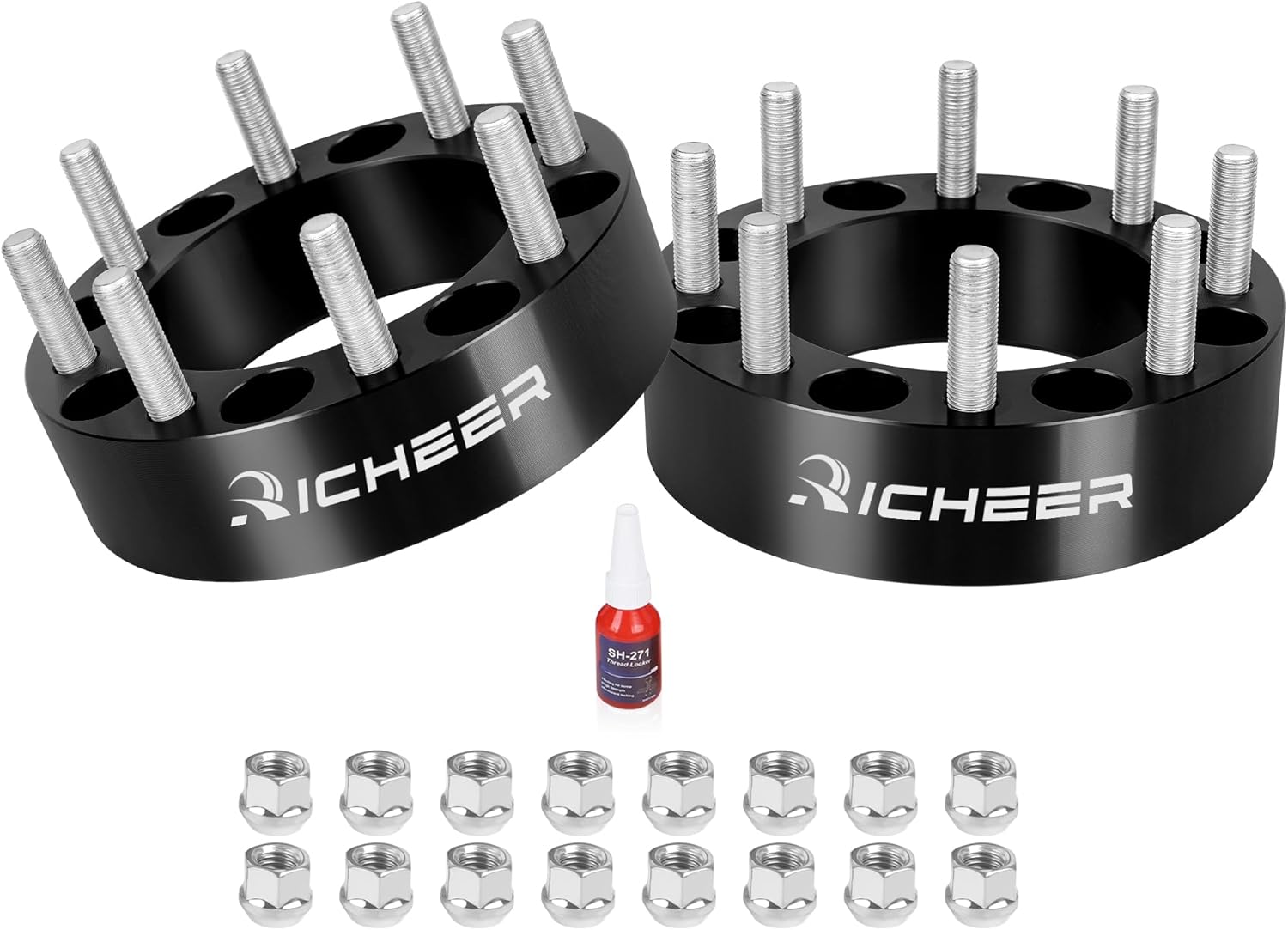 Richeer 2ft' Wheel Spacers for Ram 2500 3500 F250 F350 E-Series