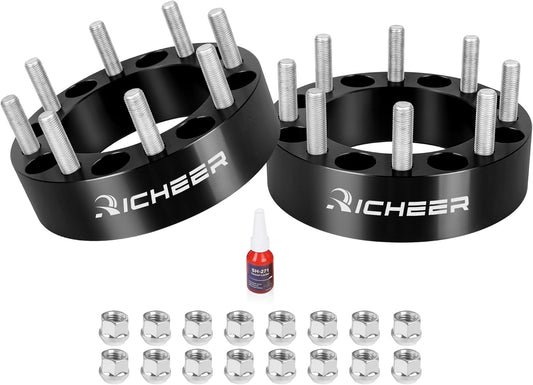 Richeer 2ft' Wheel Spacers for Ram 2500 3500 F250 F350 E-Series