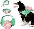 VETRESKA Flora Dog Harness, Leash and Collar Set - Cute No Pull Vest