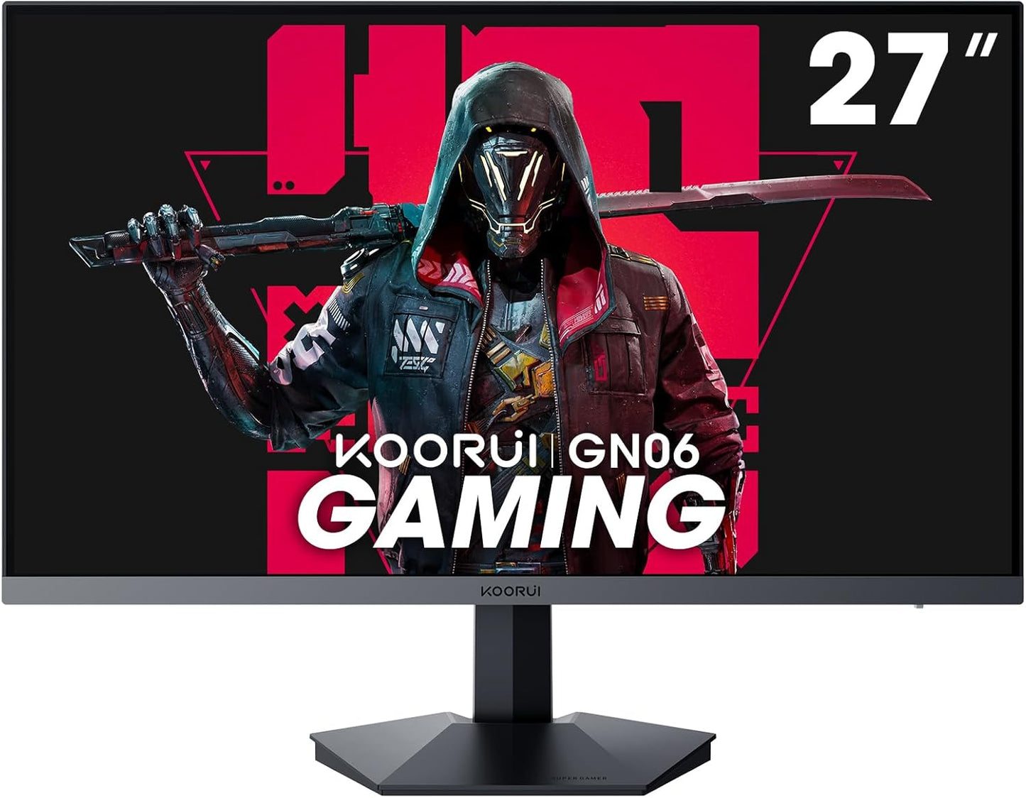 27 Gaming Monitor, 165Hz FHD IPS, 1ms Response Time, Adaptive Sync
