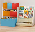 Toy Organizer with Bookshelf - Large Capacity Kids Storage