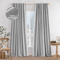 MIULEE Blackout Window Treatments for Bedroom and Living Areas