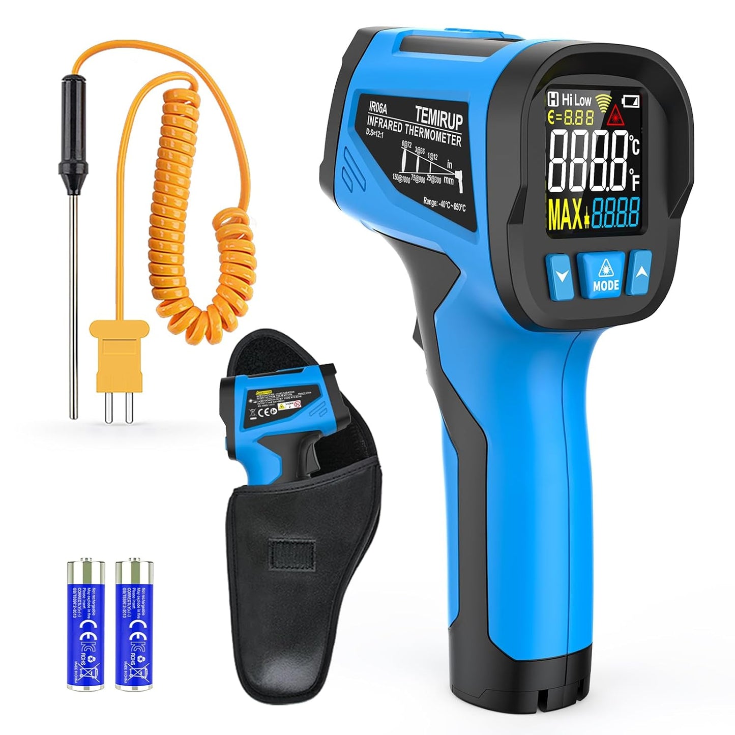 Infrared Thermometer Temperature Gun for Accurate Readings