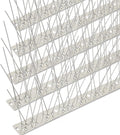 Bird Spikes Stainless Steel 200ft Coverage 185 Pack - Durable Bird