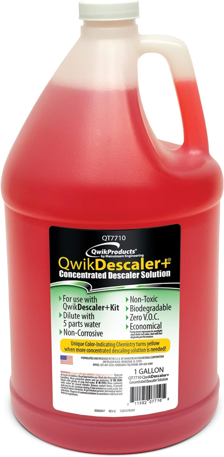 QwikProducts 1 Gallon Descaler: Fast Scale Removal