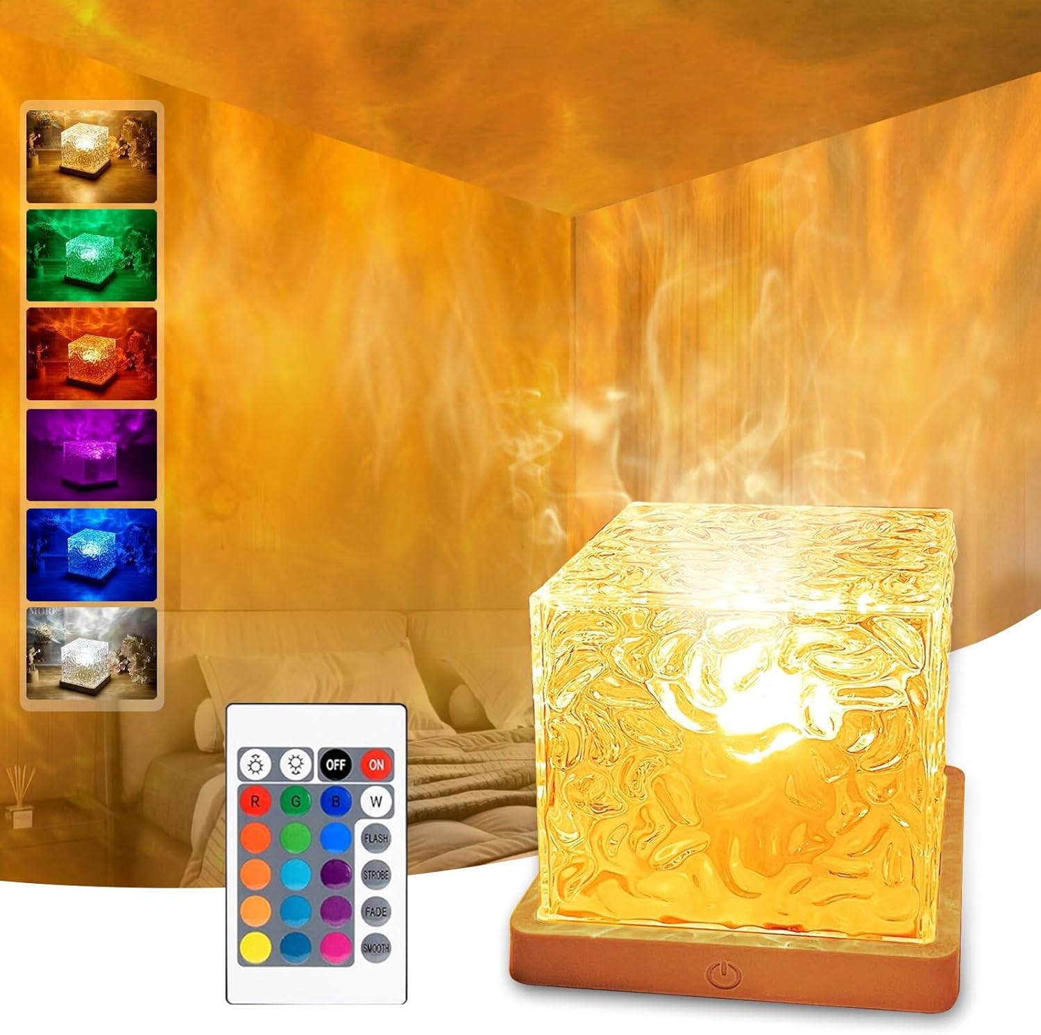 Ultimate Relaxation: 16 Color Aurora Wave Projector