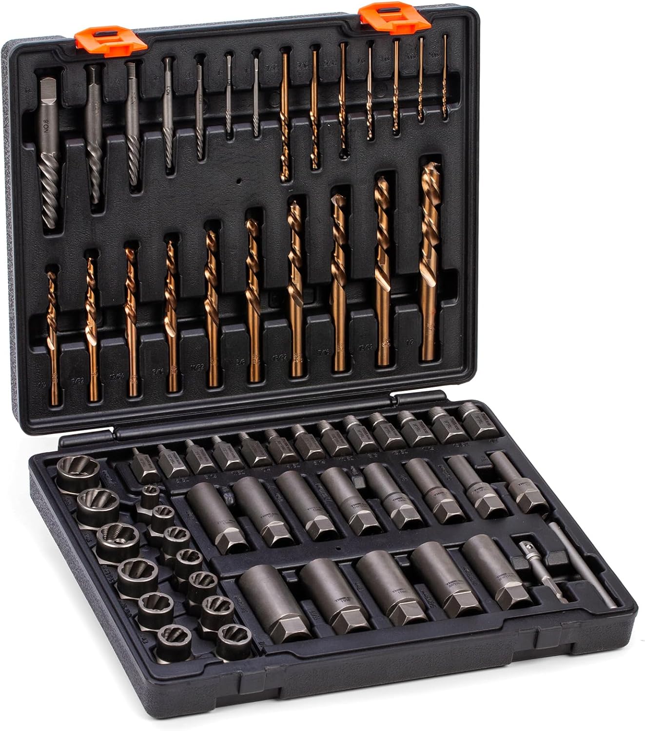 THINKWORK Broken Bolt Extractor Kit for Easy Out Screw Removal