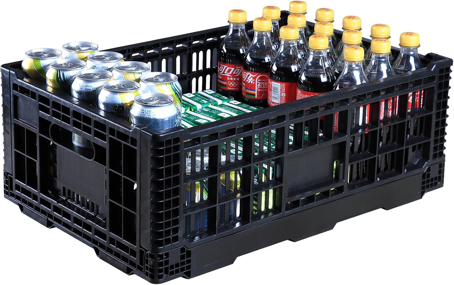 Collapsible Storage Bin Container by JGLDG - 52 Liter