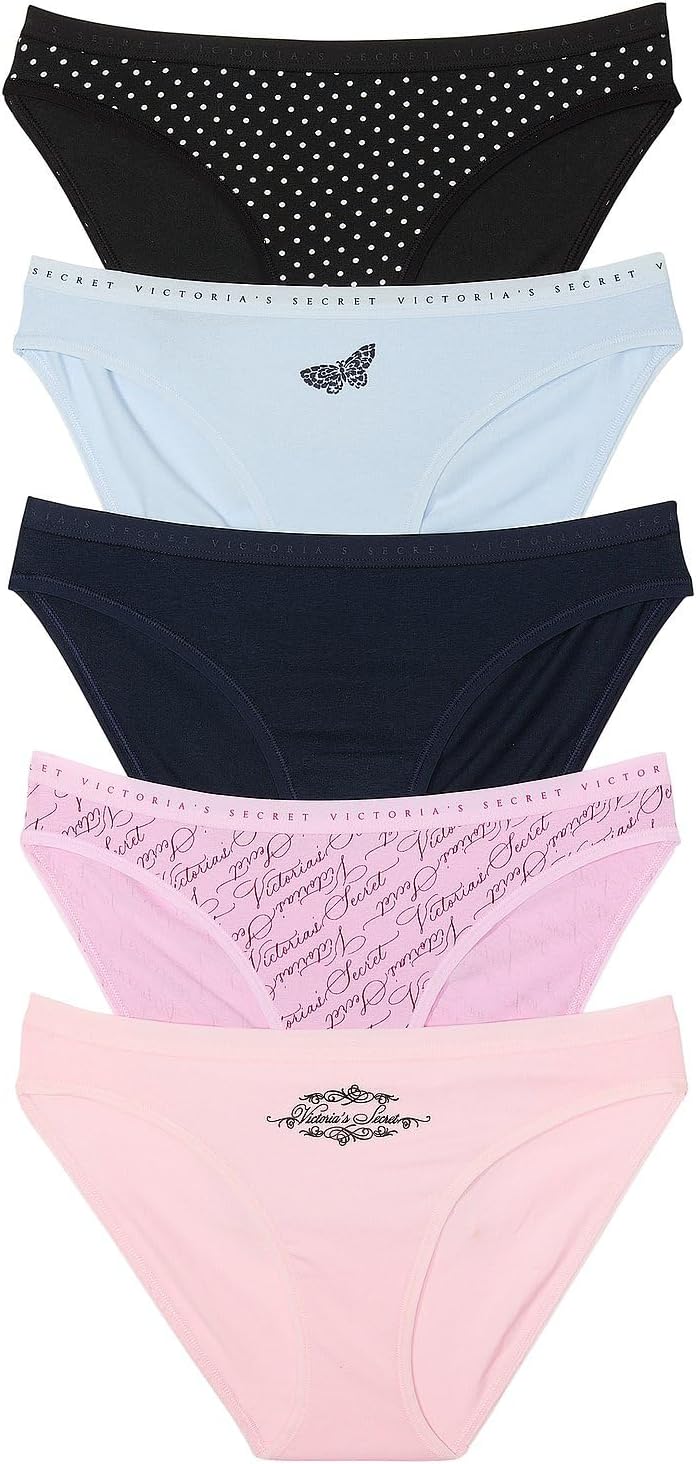 Victoria's Secret Women's Cotton Bikini Underwear Multi Pack