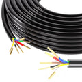 30FT 7 Way Trailer Wire 10/2 12/1 14/4 AWG Multi Gauge - Durable 30FT